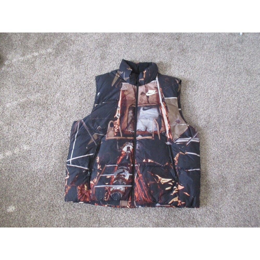 Nike Sportswear Therma-FIT Men's Zero Gravity Down Vest DD8273-010 Size L Moon